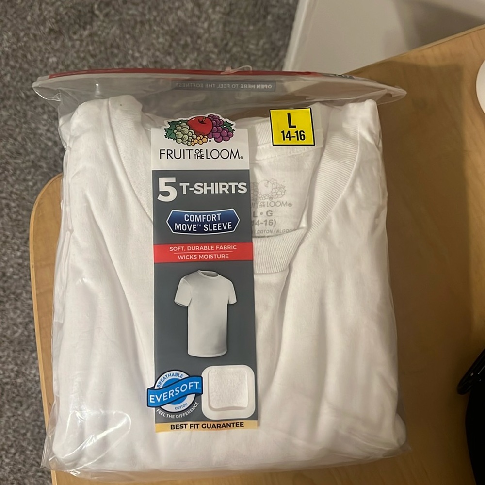 Fruit of the Loom 5 pack T-Shirts